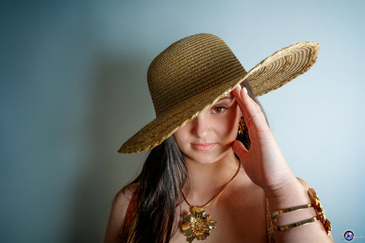Chapeau en paille