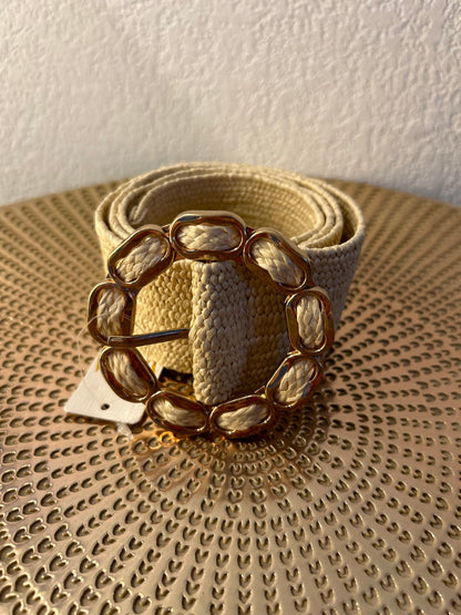 Ceinture boucle d'or