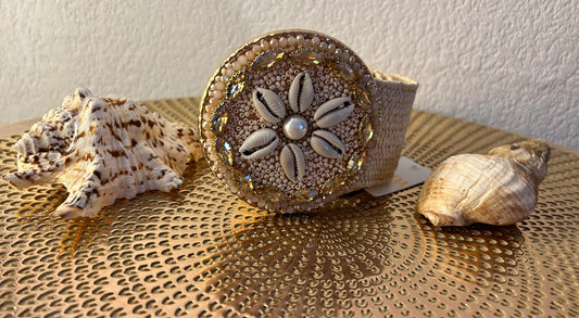Ceinture coquillages